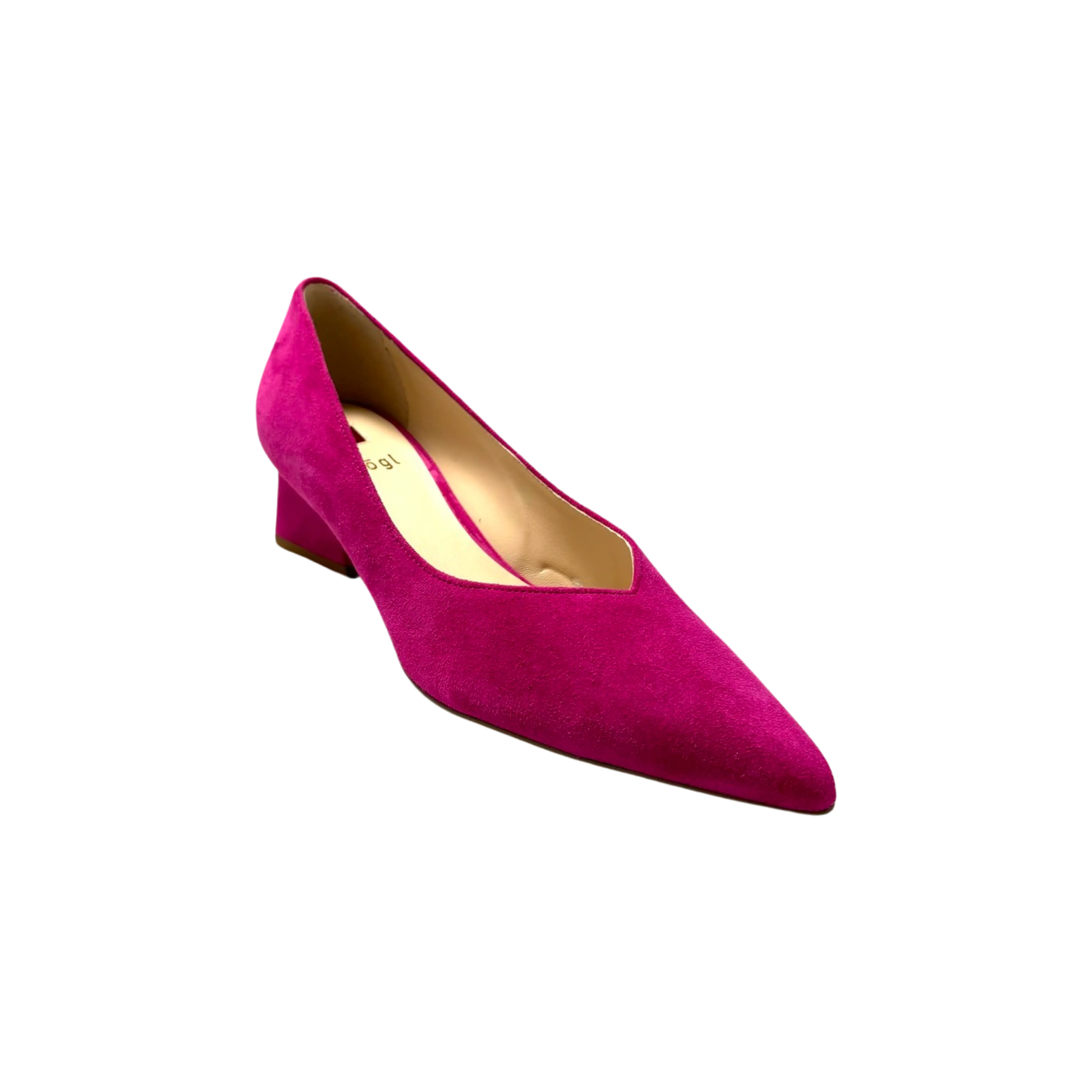 104502 Pink Suede Pump