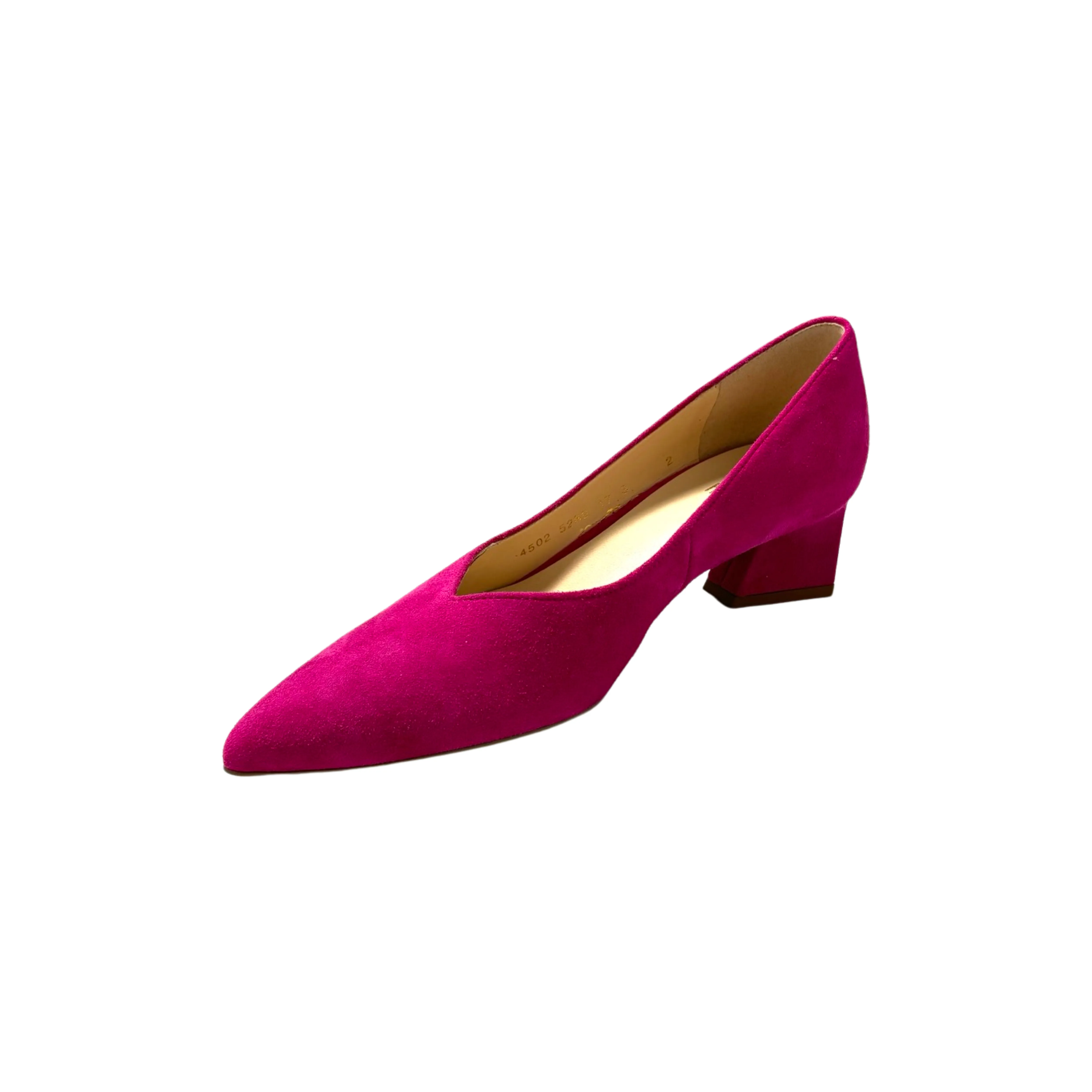 104502 Pink Suede Pump