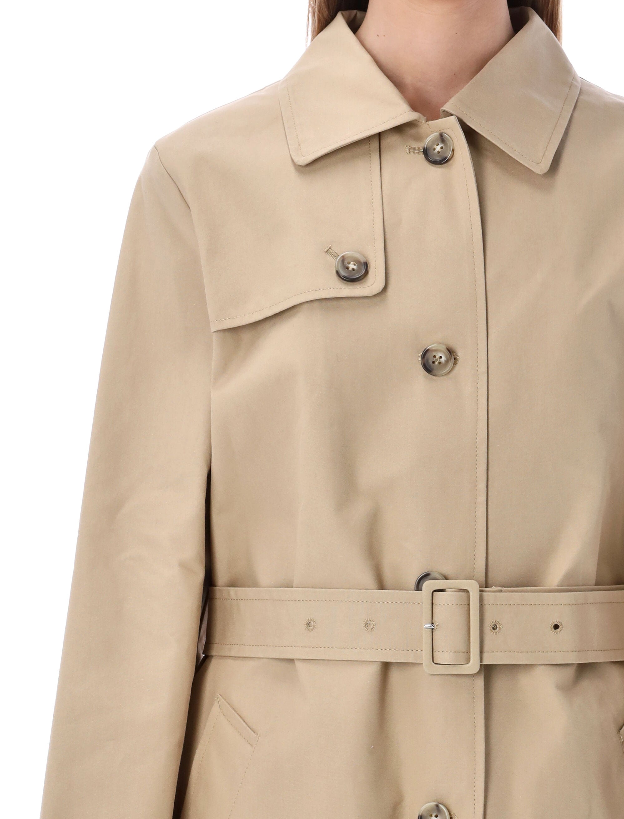 A.P.C. Isabel Belted Long Sleeved Coat