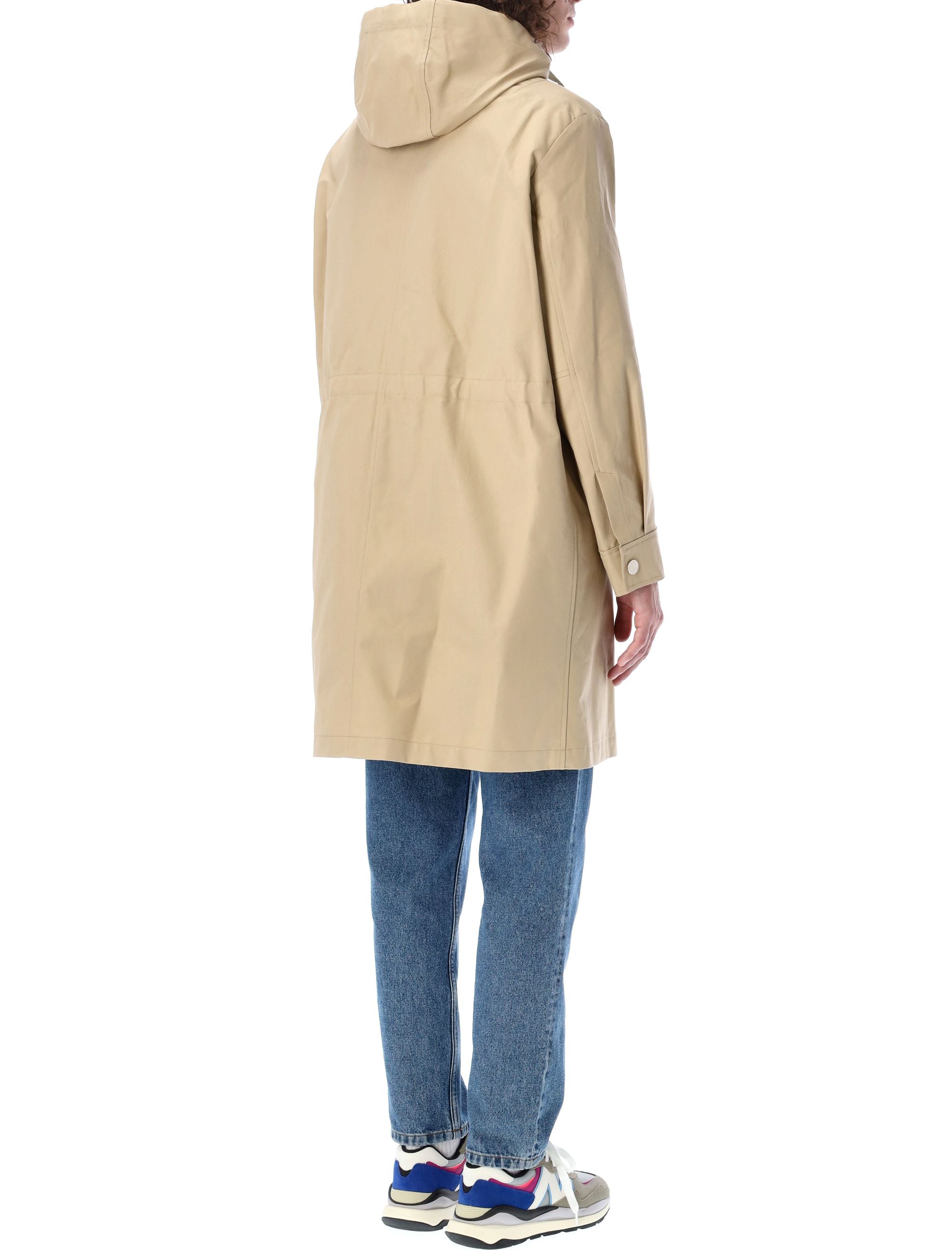 A.P.C. Yael Hooded Drawstring Parka