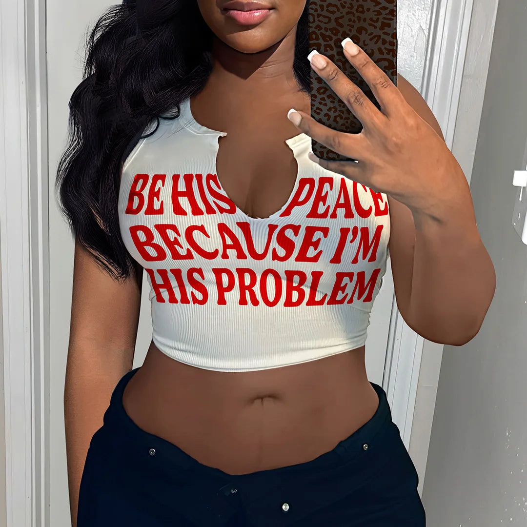 Be His Peace Crop Top