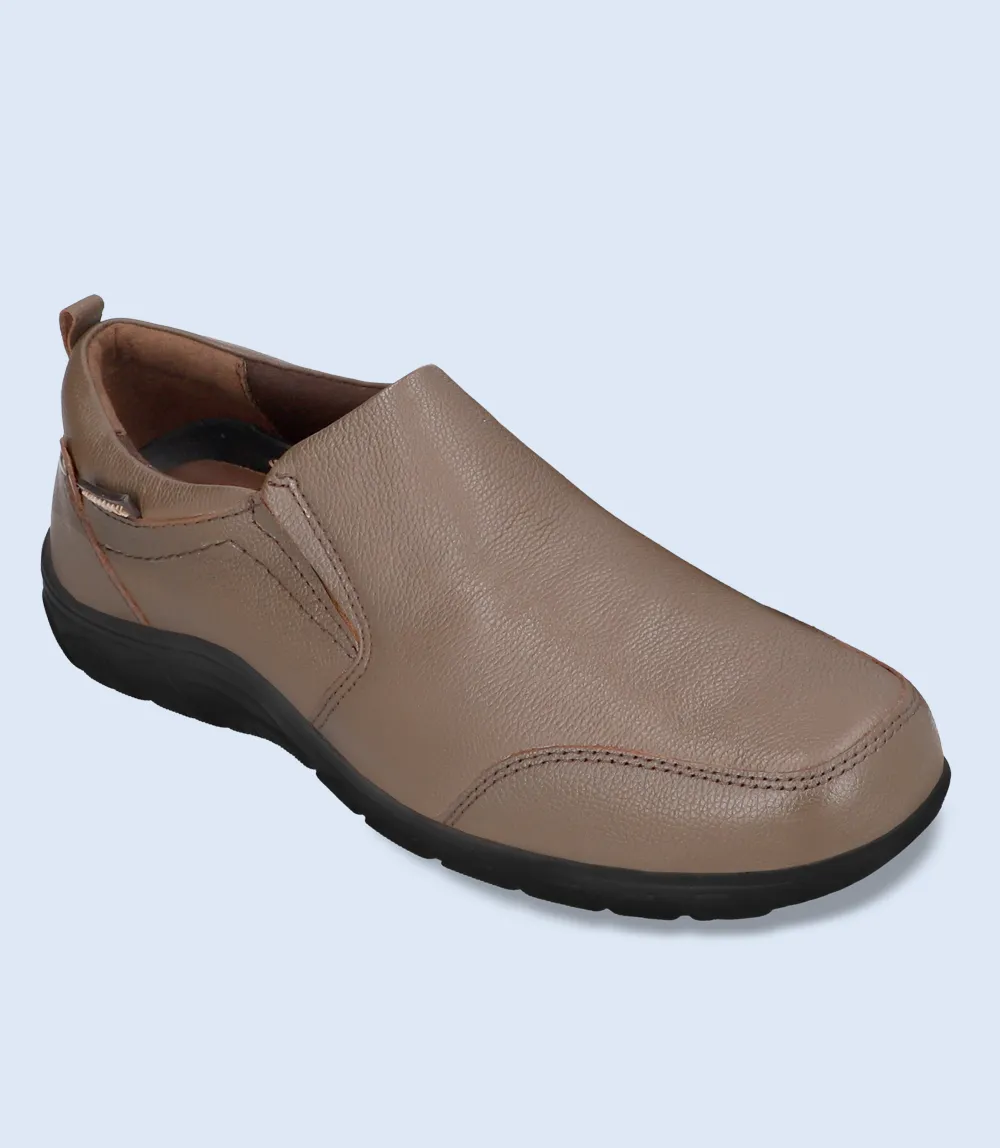 BM5199-BROWN-Men Comfort Life Style Shoes