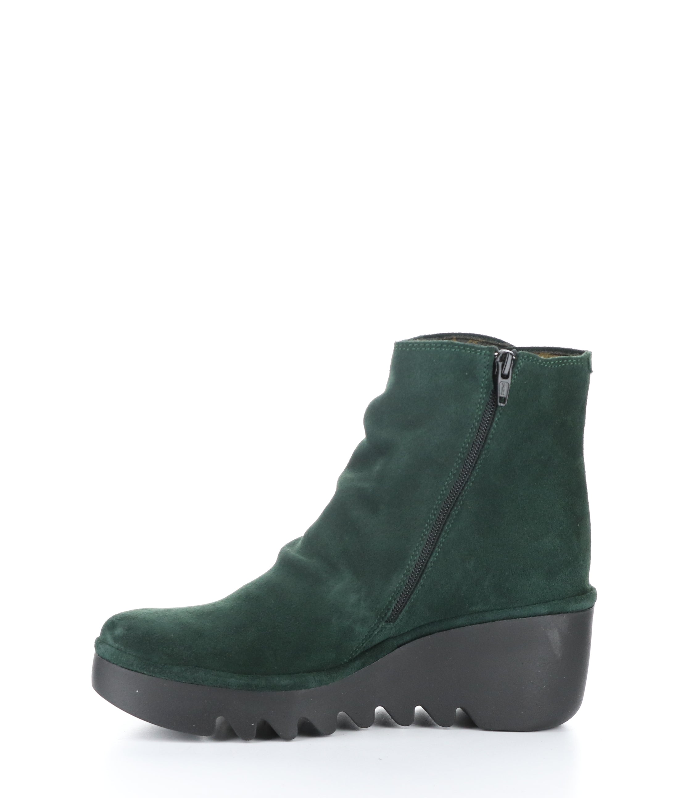 BROM344FLY 002 GREEN FOREST Round Toe Boots