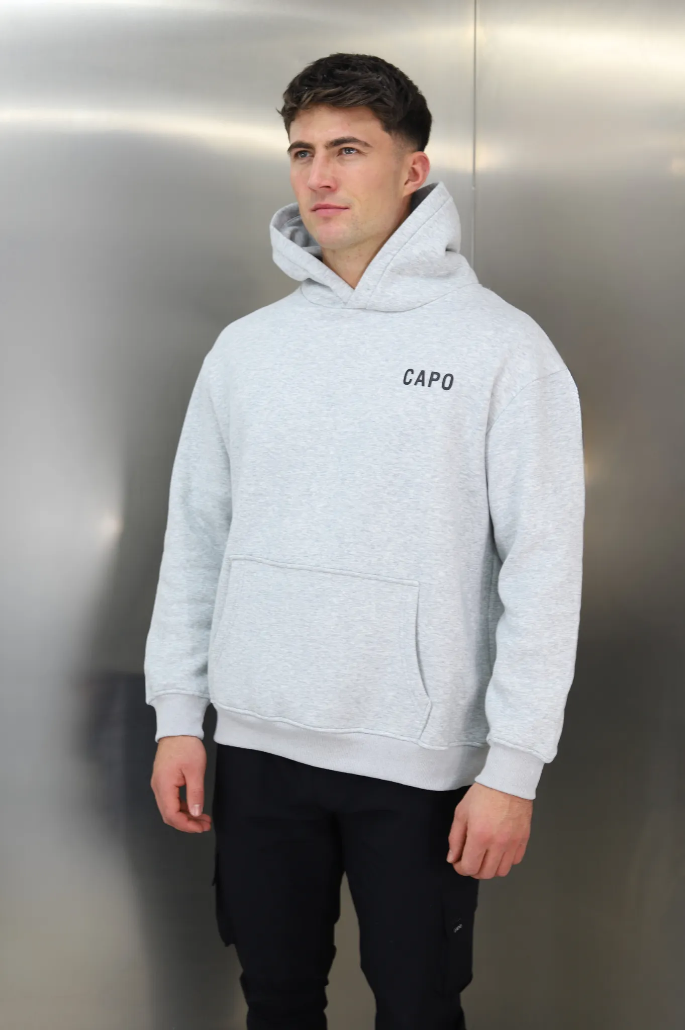 Capo PRINT Hoodie - Grey