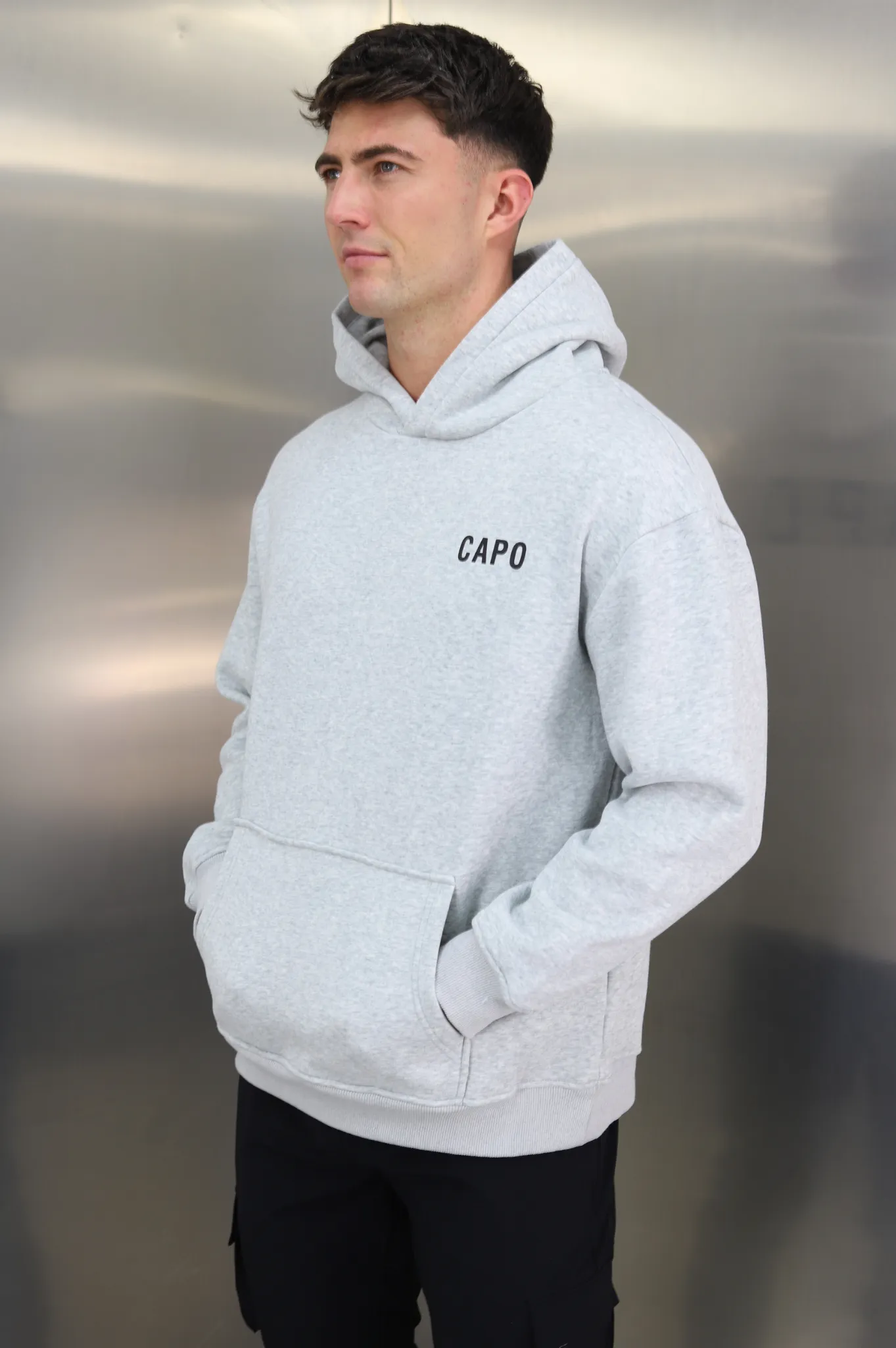 Capo PRINT Hoodie - Grey