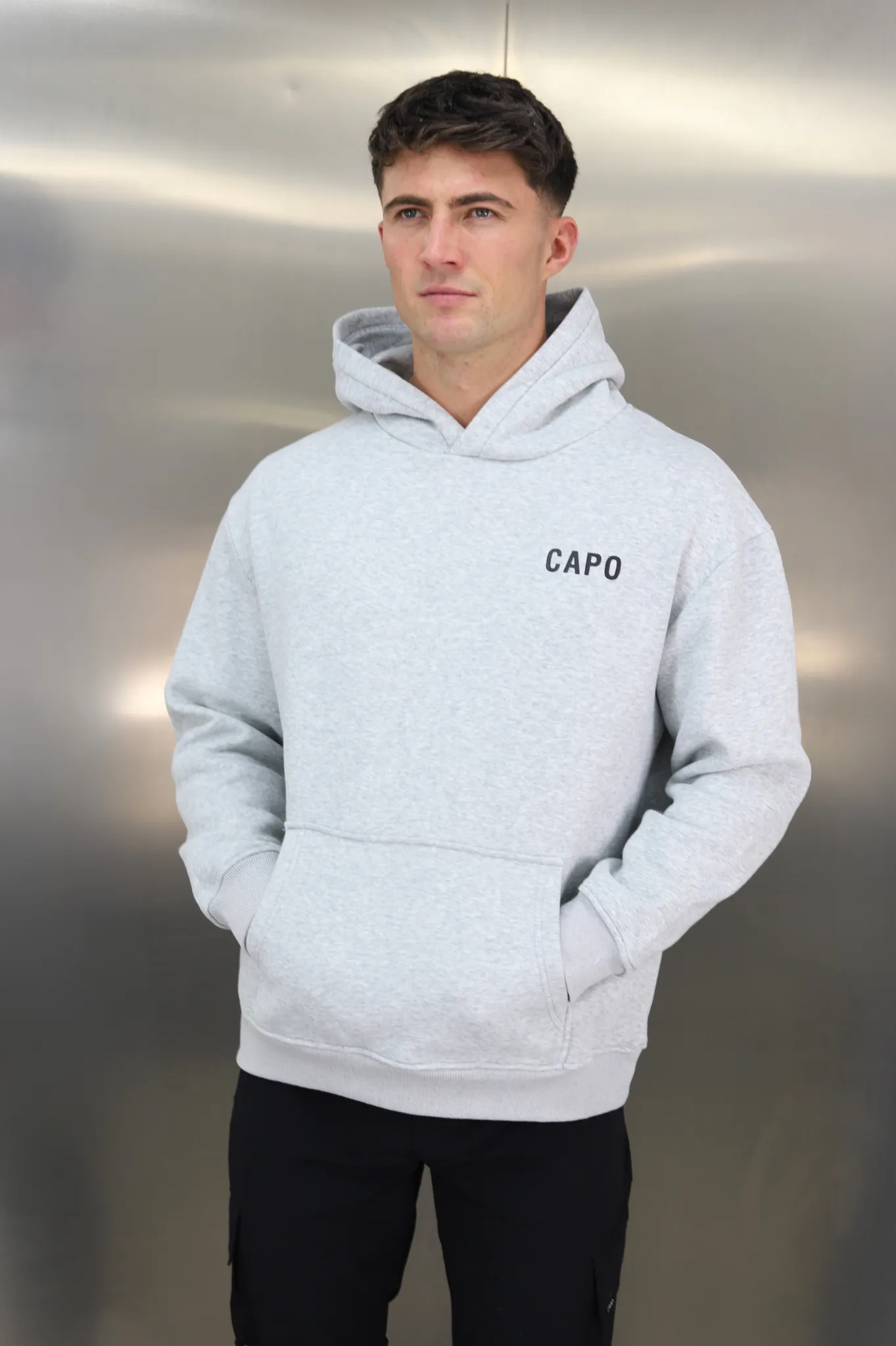 Capo PRINT Hoodie - Grey