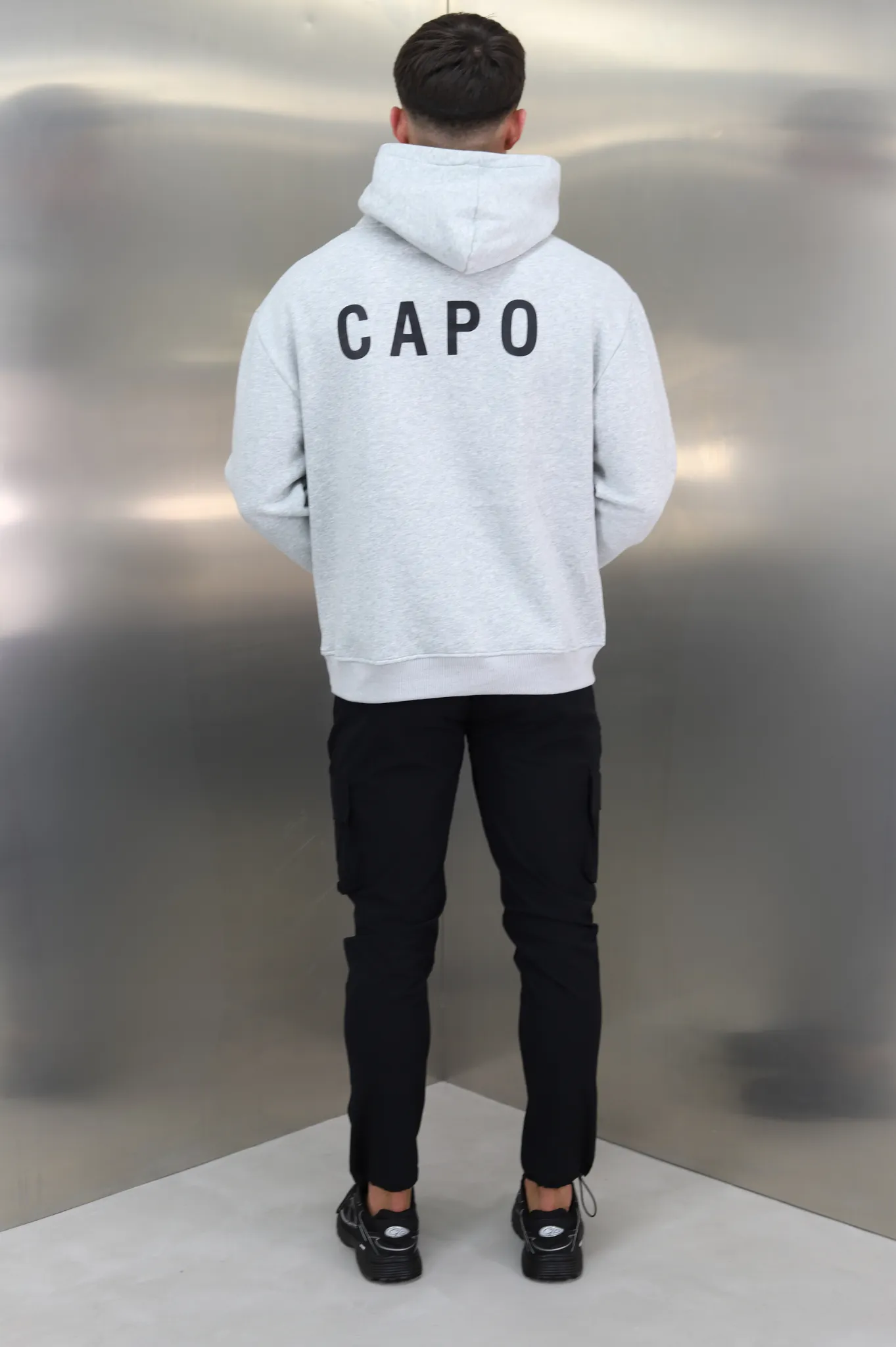 Capo PRINT Hoodie - Grey