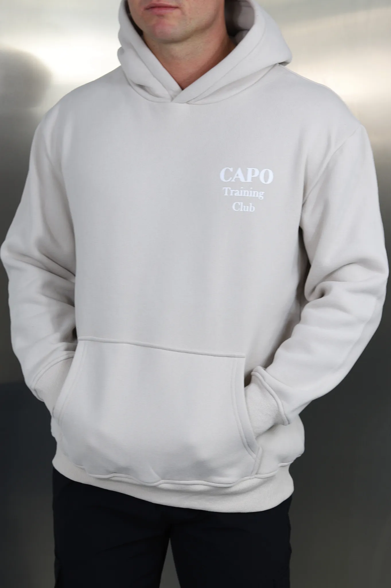 Capo TRAINING CLUB Hoodie - Stone