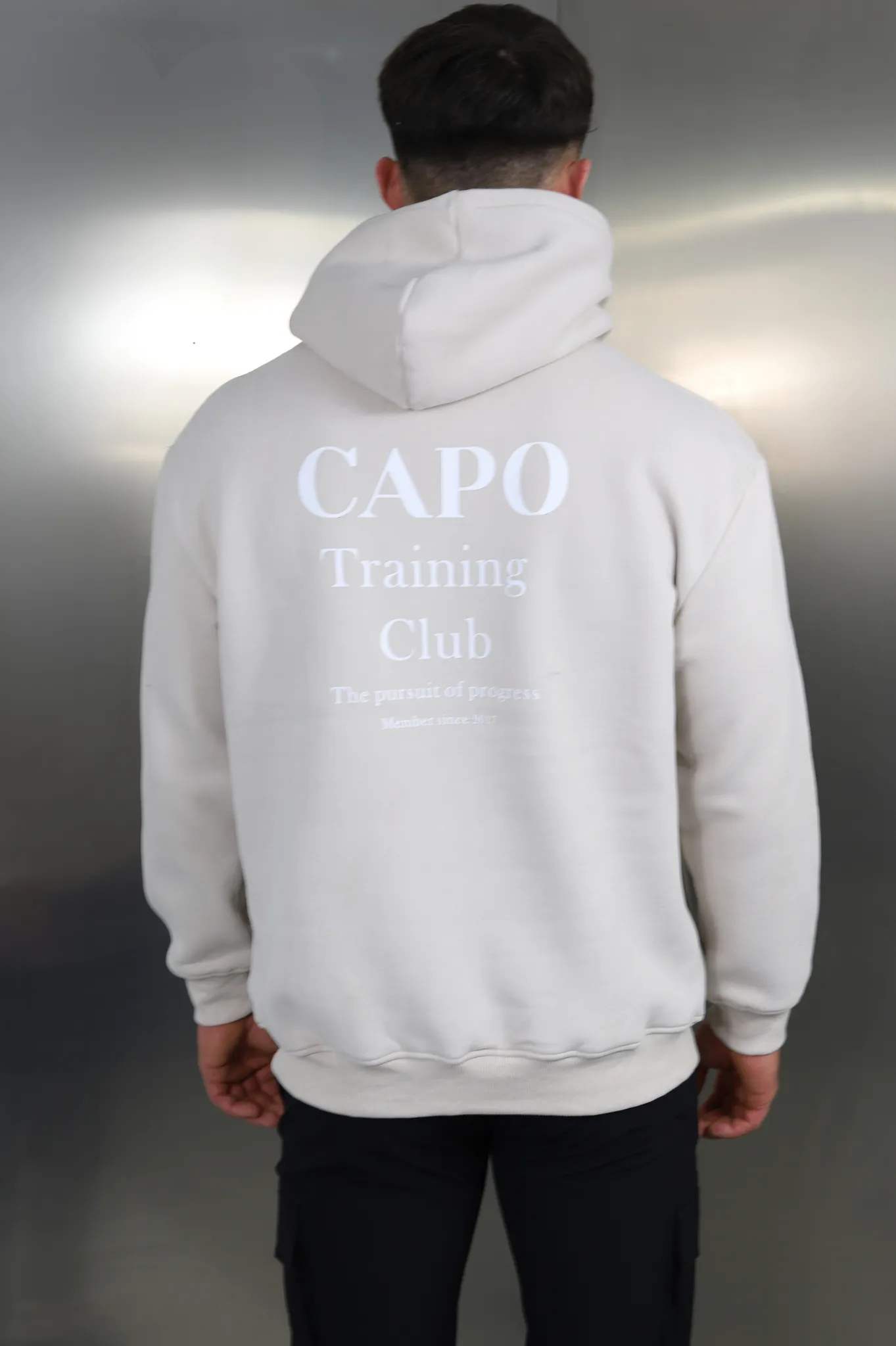 Capo TRAINING CLUB Hoodie - Stone