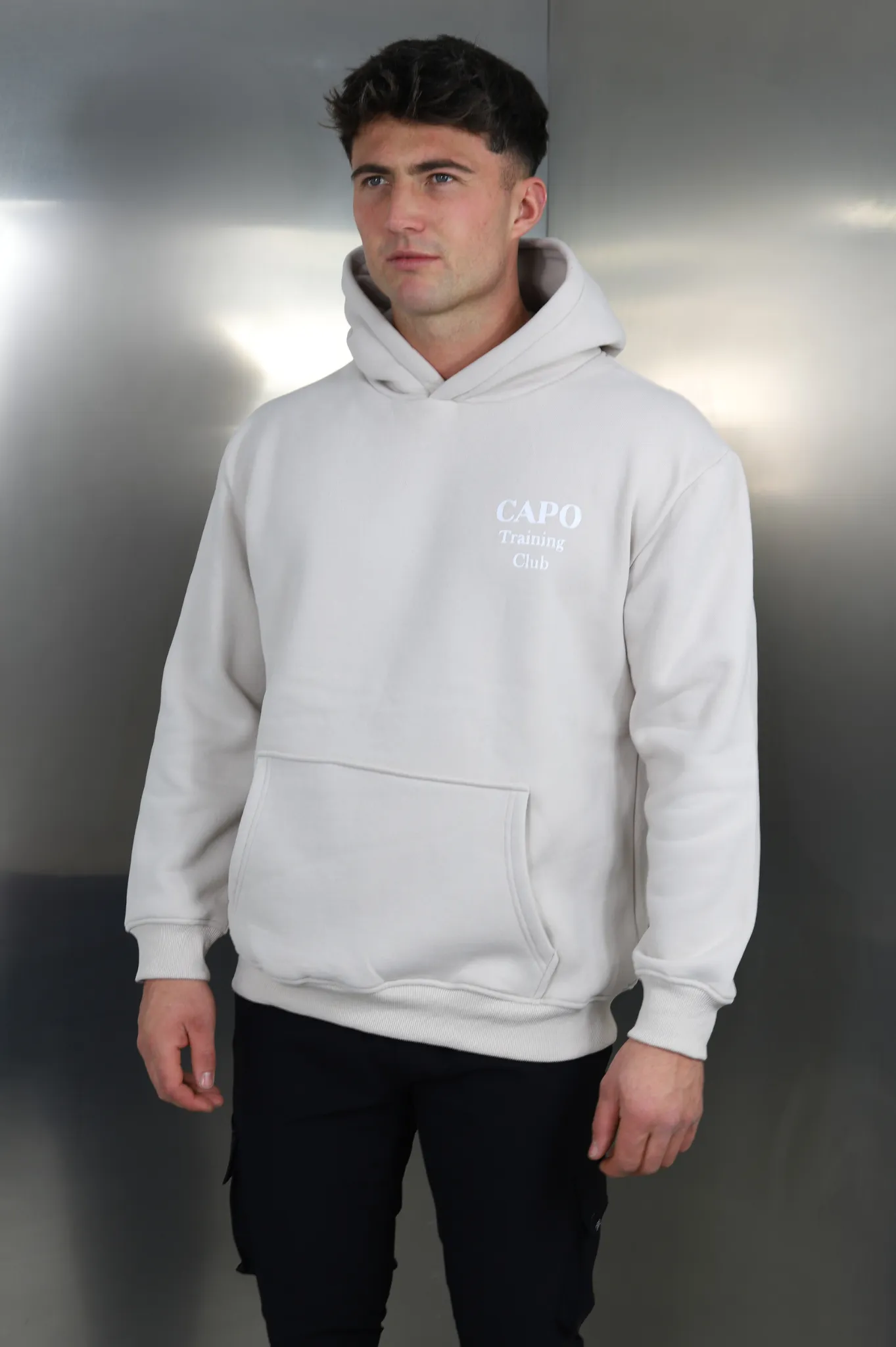 Capo TRAINING CLUB Hoodie - Stone