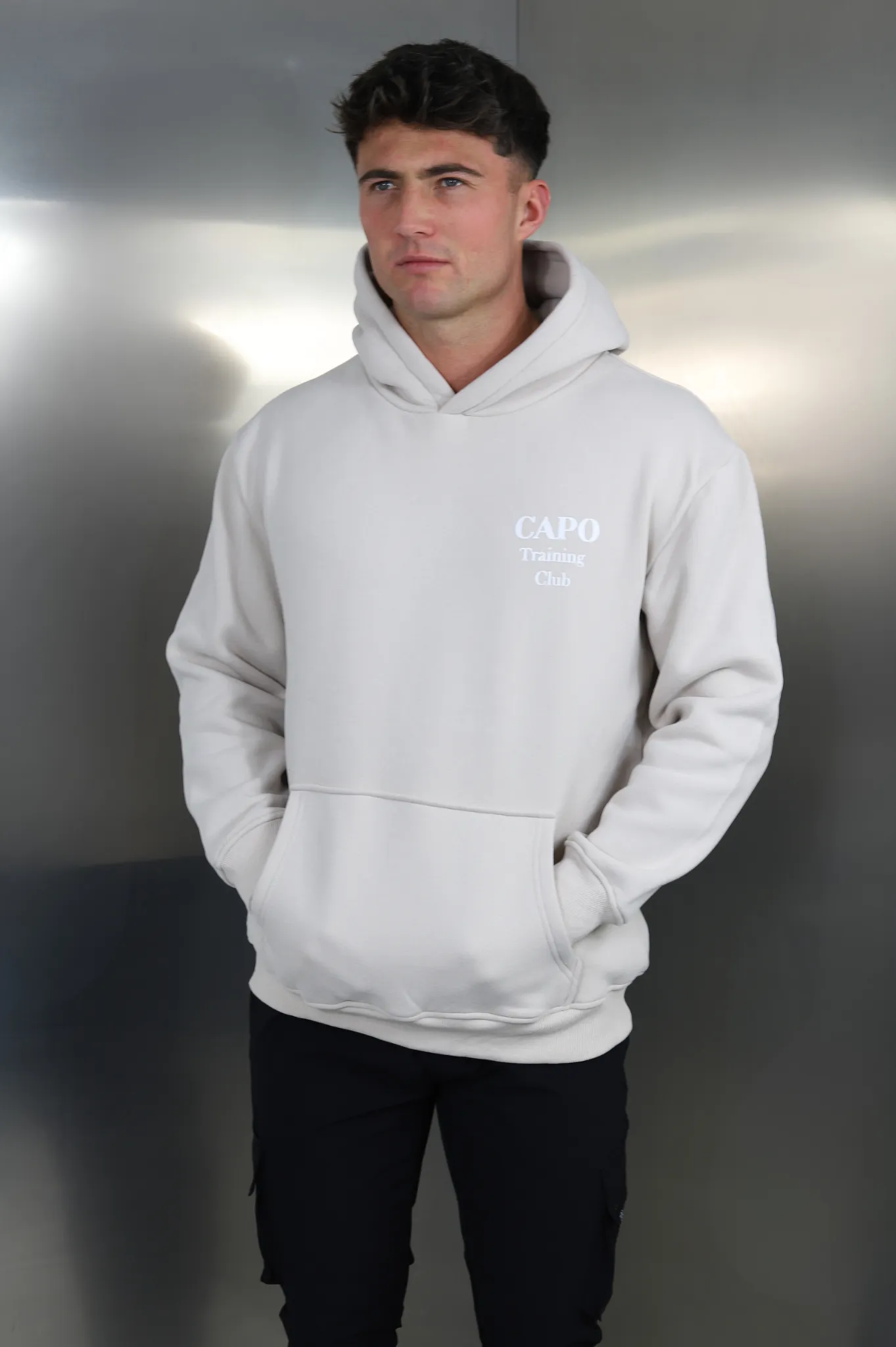 Capo TRAINING CLUB Hoodie - Stone