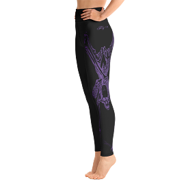 CONTORTURE Leggings:BLACK SABBATH PURPLE