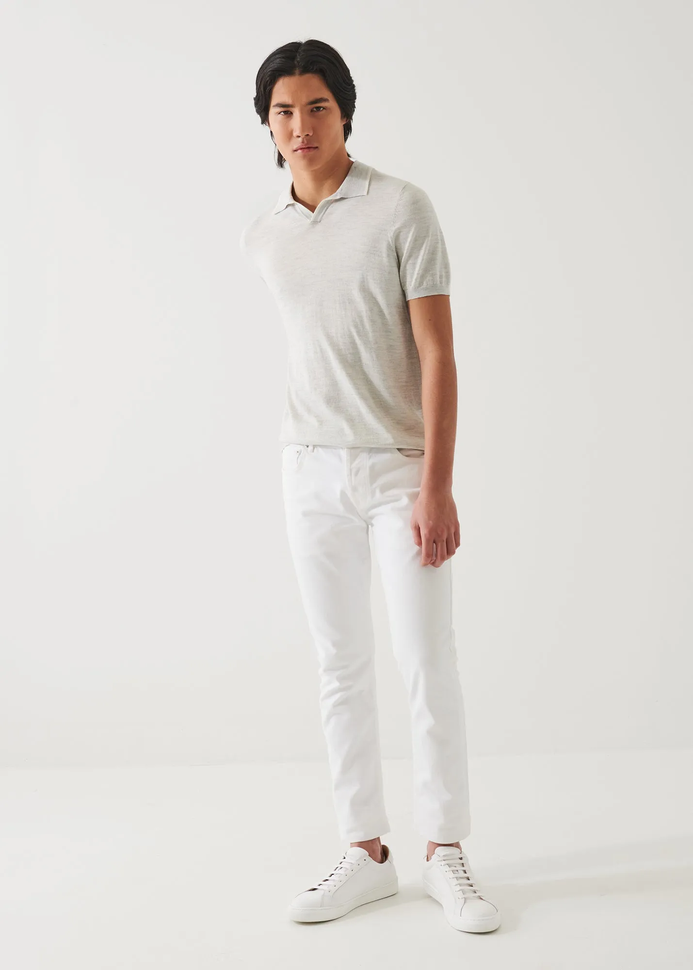 COTTON CUPRO TIPPED POLO