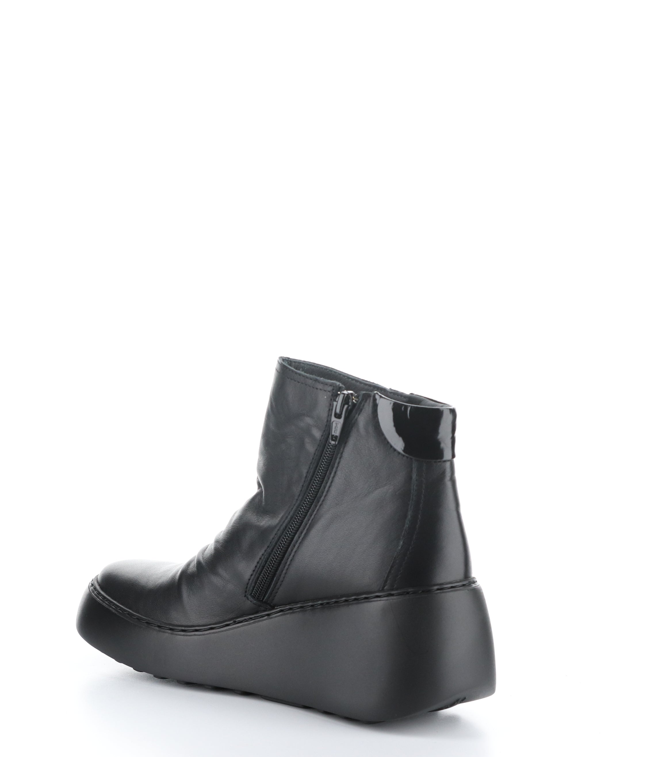 DABE461FLY 006 BLACK Round Toe Boots