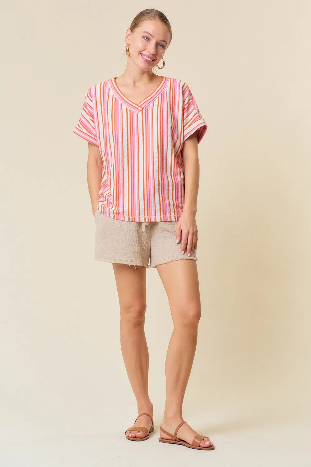 Doe & Rae Striped Top