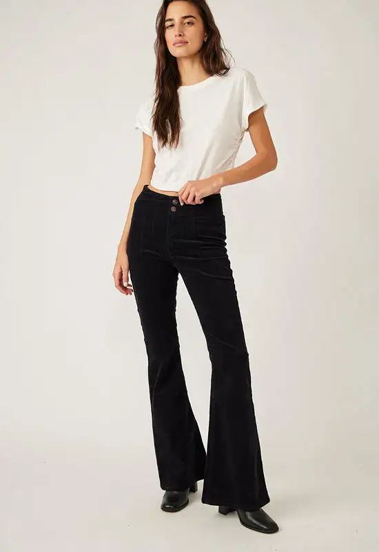 Free People - Jayde Cord Flare Belluga