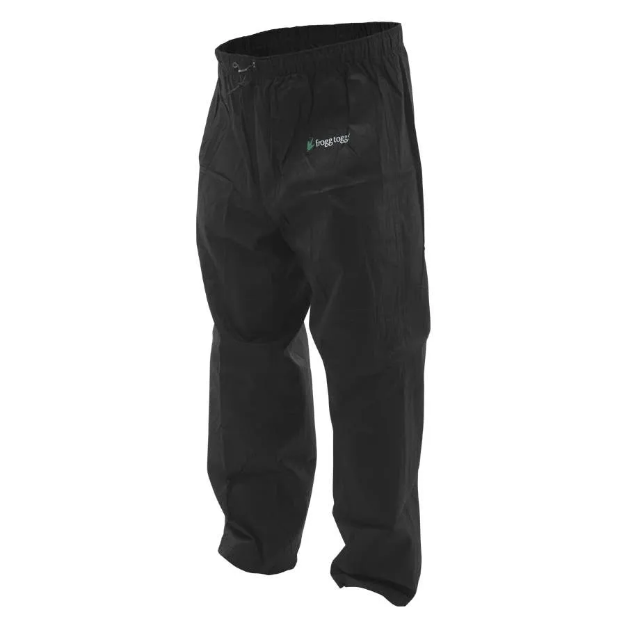 Frogg Toggs Men's Classic Pro Action Pants - Black - 3X