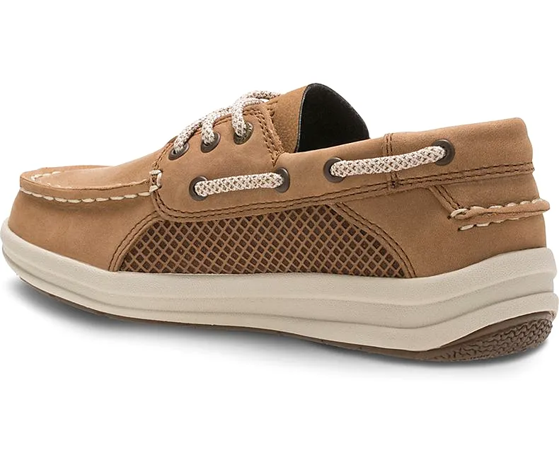 Gamefish Top-Sider Kid's Boat Shoe - Dark Tan