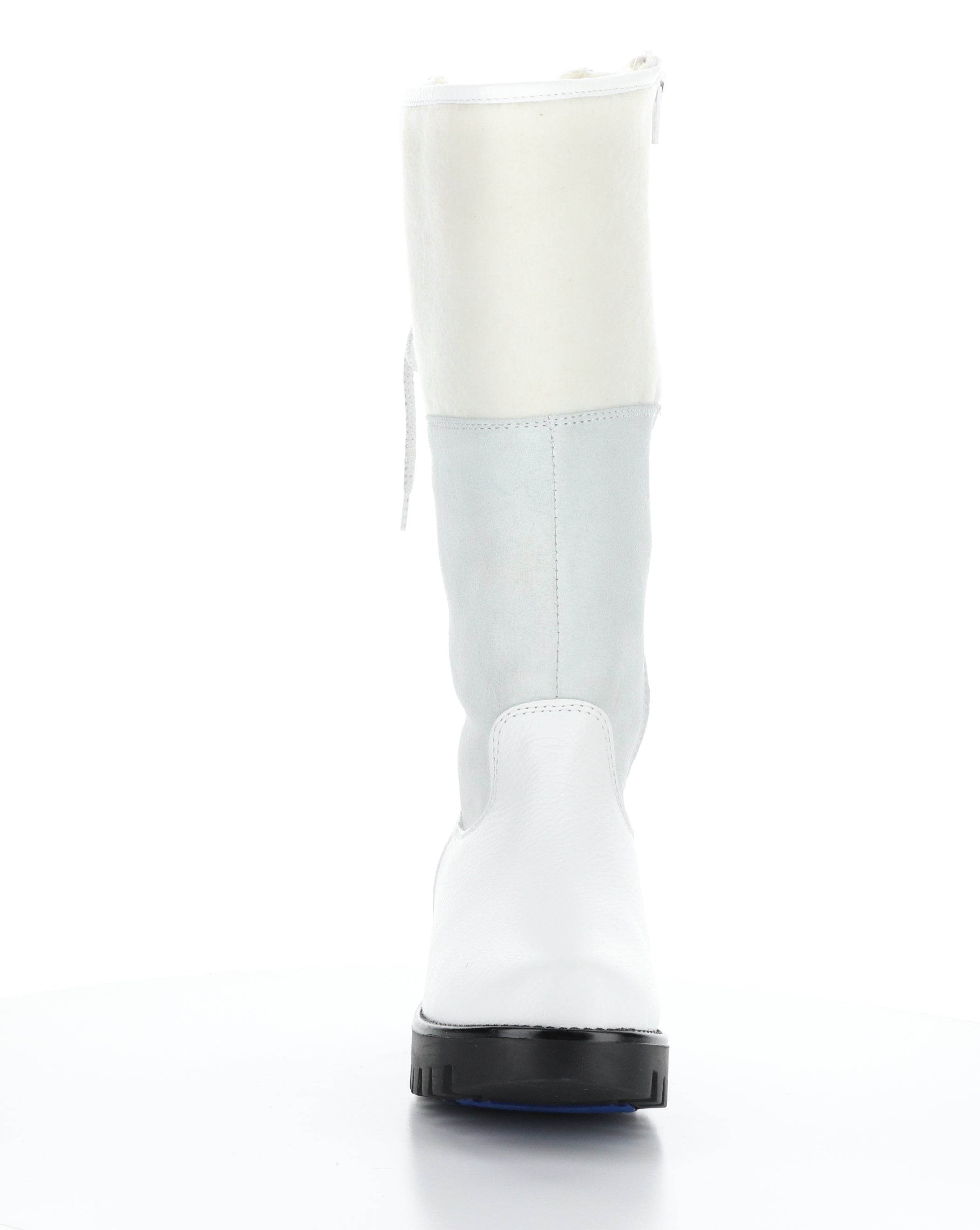 GOOSE PRIMA WHITE/ICE/MARBLE Round Toe Boots