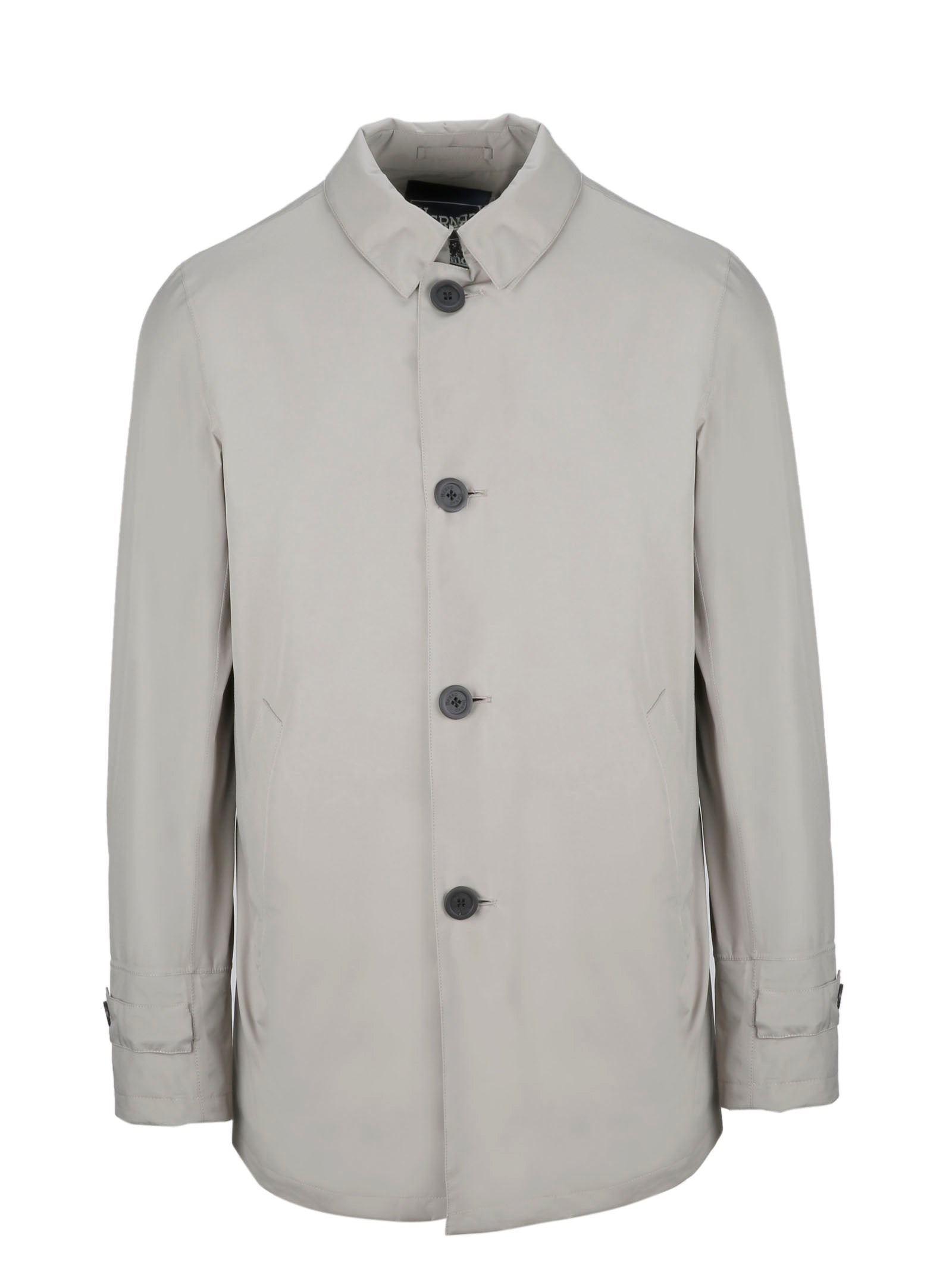 Herno Button-Up Raincoat