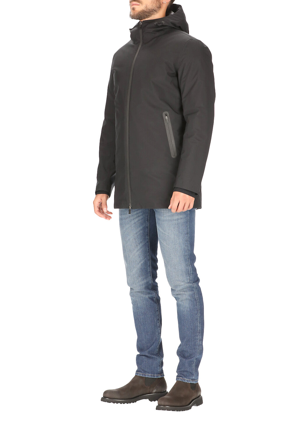 Herno Quilted Hooded Coat