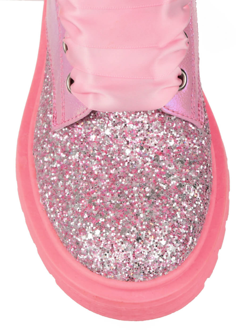 Irregular Choice x My Little Pony Friends Forever Lace-up Boots Pink