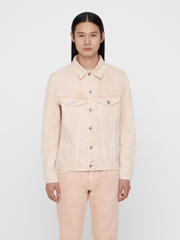 J.Lindeberg Mens Ran Crls Jacket - SUMMER BEIGE