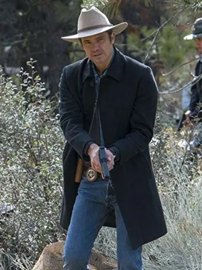 Justified Raylan Givens Trench Coat - New American Jackets