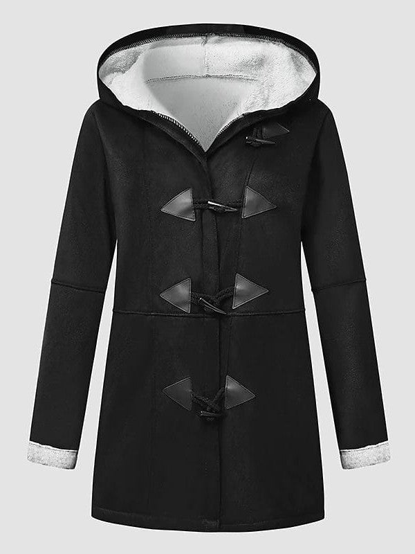 Ladies' Casual Hoodie Coat Jacket for School, Office, and Everyday Wear