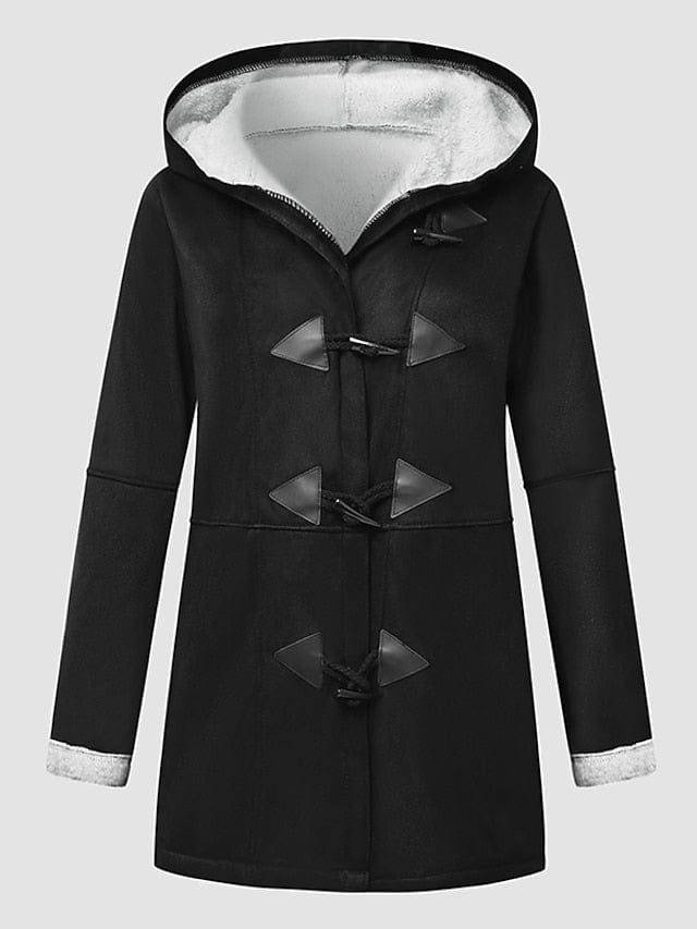 Ladies' Casual Hoodie Coat Jacket for School, Office, and Everyday Wear