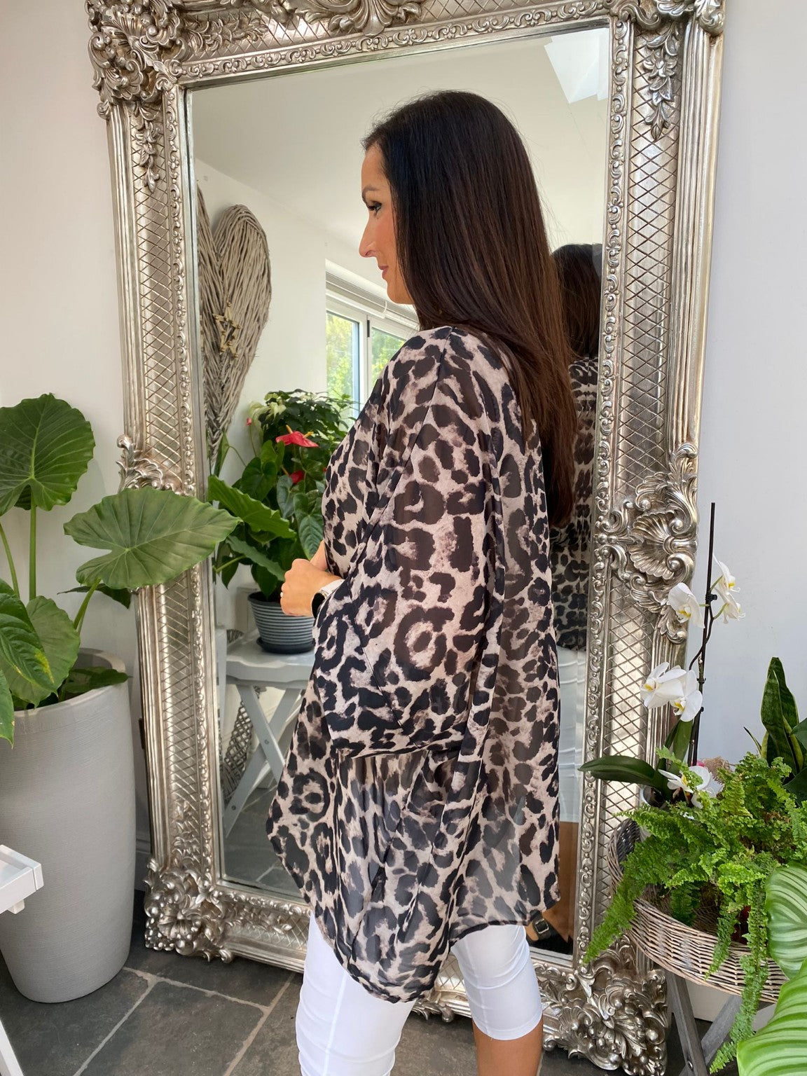 Leopard Lightweight Jacket Sunny