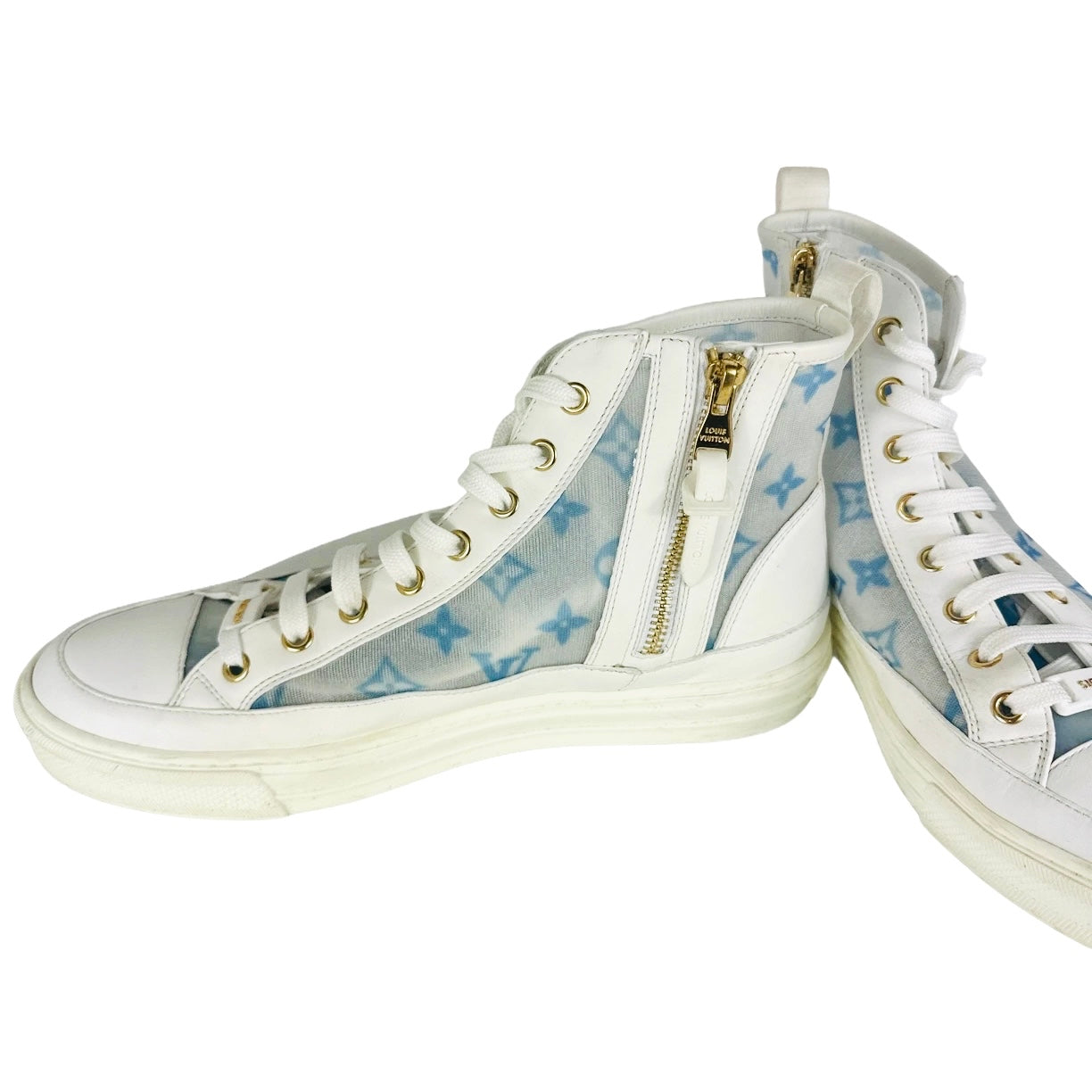 LOUIS VUITTON - High sneakers Stellar monogram LV size 39 EU