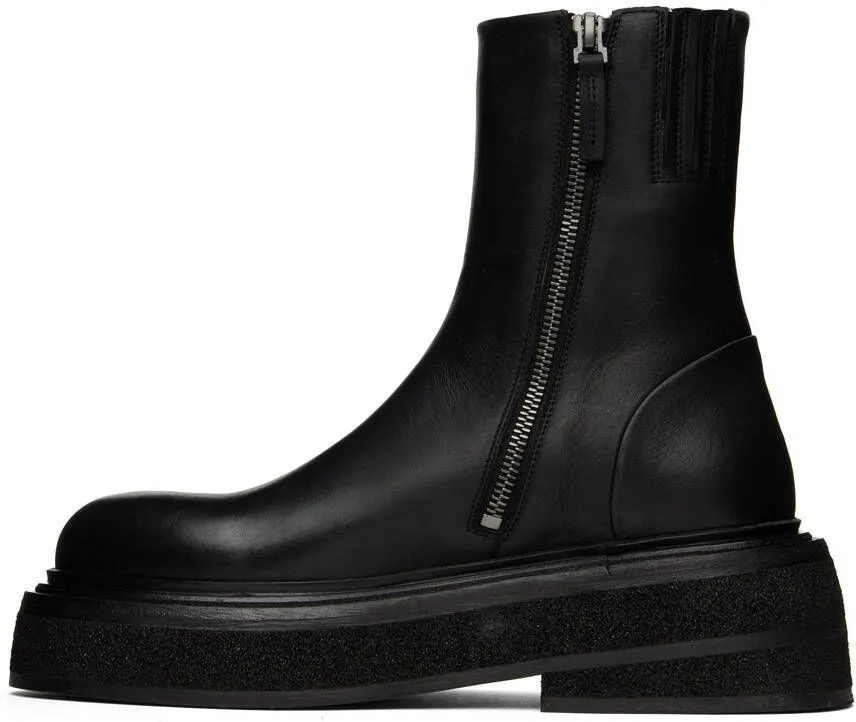 Marsèll Black Zuccone Boots