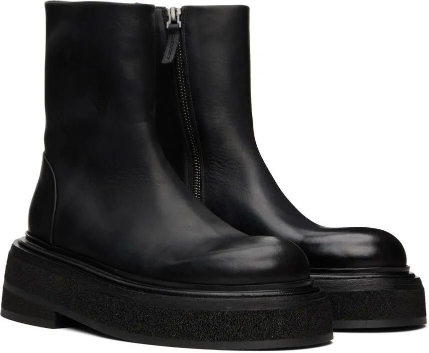 Marsèll Black Zuccone Boots