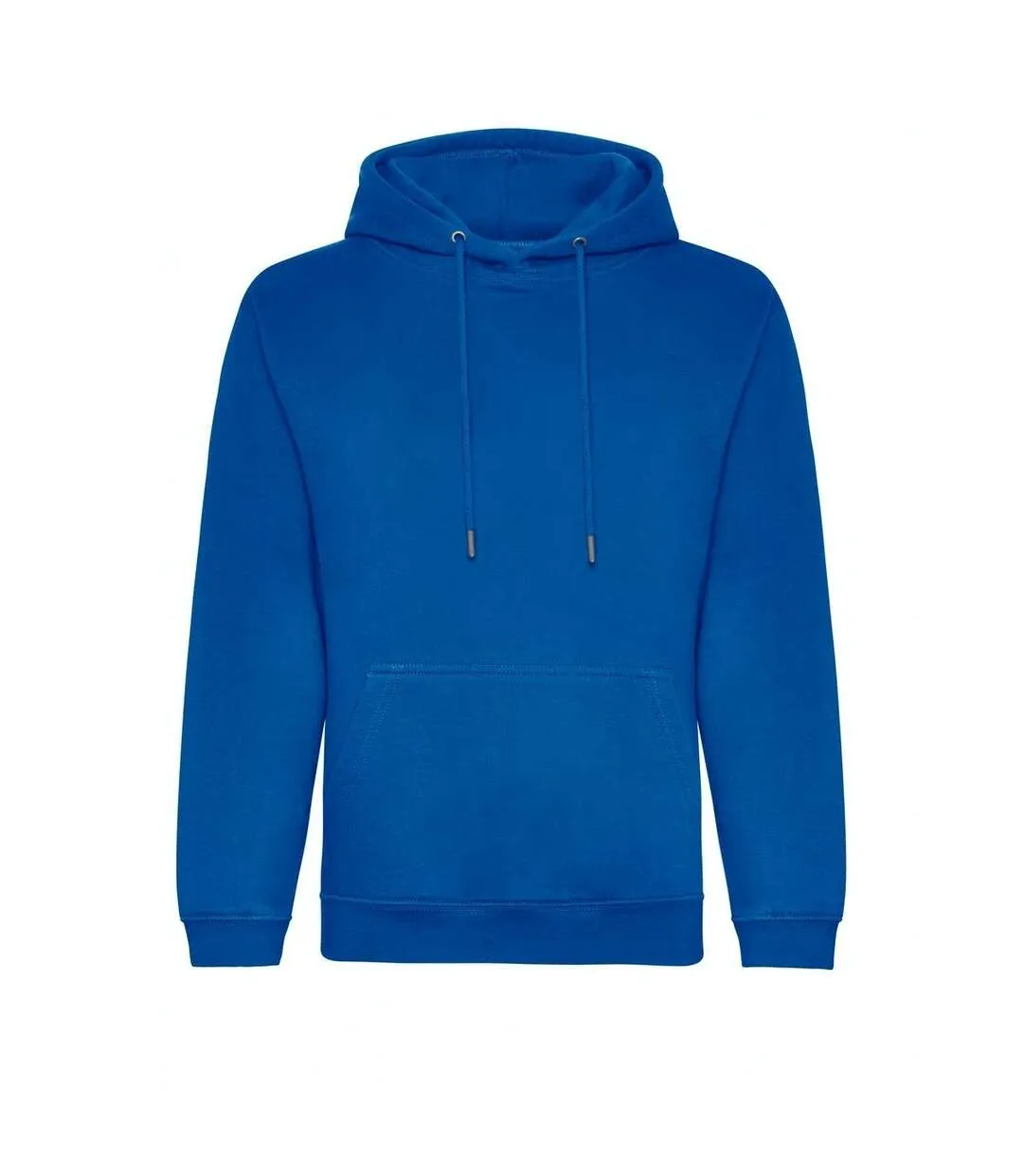 Mens organic hoodie royal blue Awdis