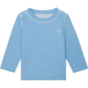 Mon Coeur Recycled Polyester Baby Rashguard, Blue