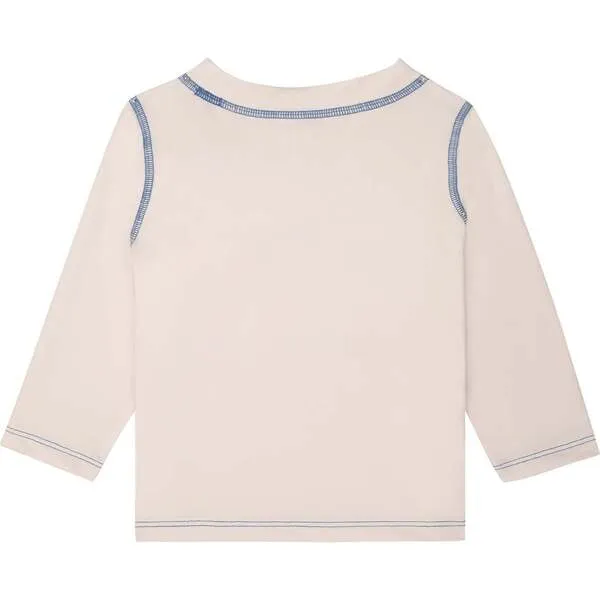 Mon Coeur Recycled Polyester Baby Rashguard, Natural