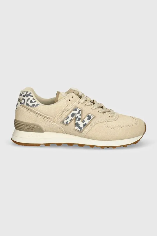 New Balance suede sneakers 574 beige color WL574IH2