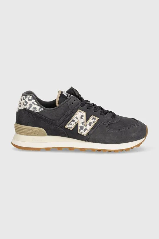 New Balance suede sneakers WL574XE2 gray color WL574XE2