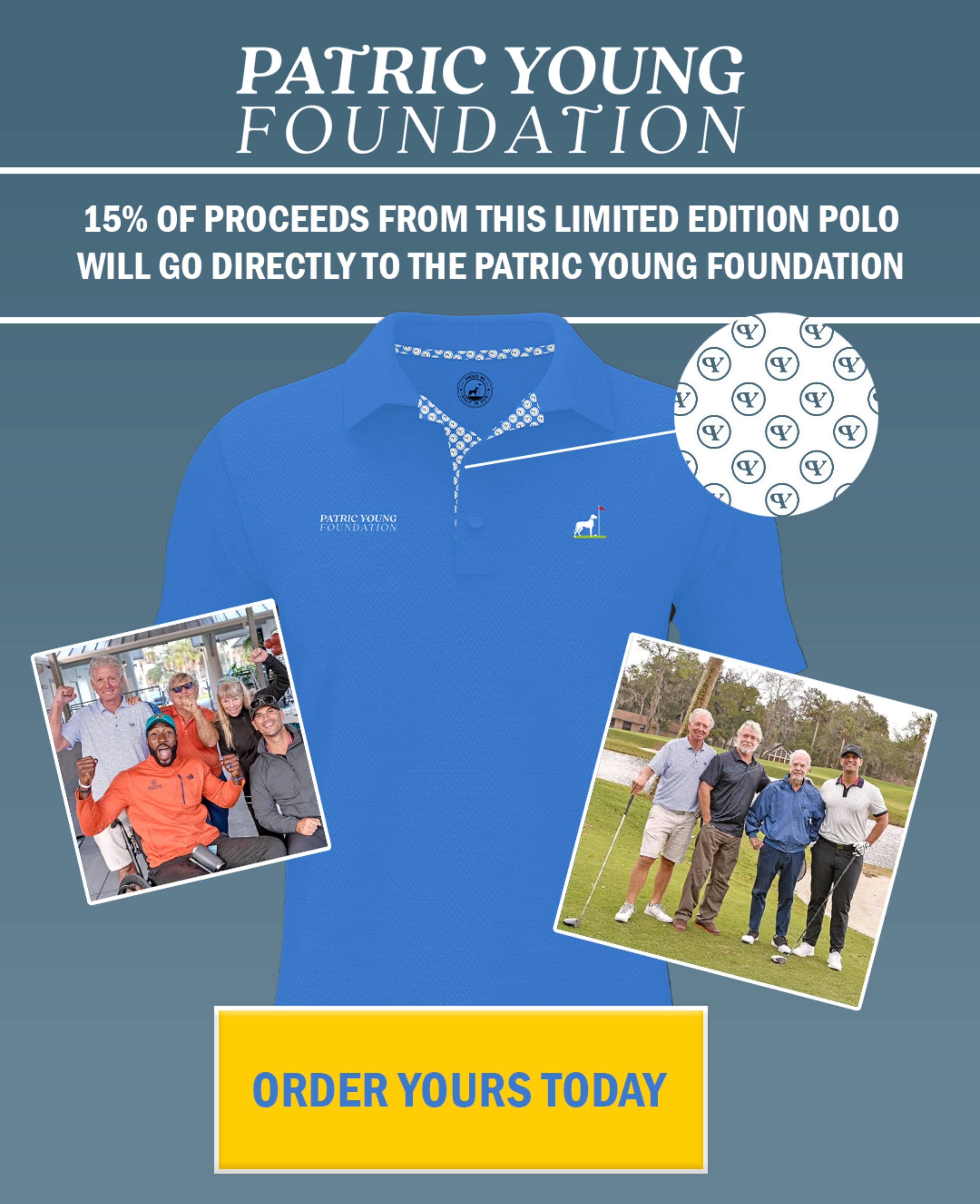 Patric Young Foundation - Limited Edition Charity Polo