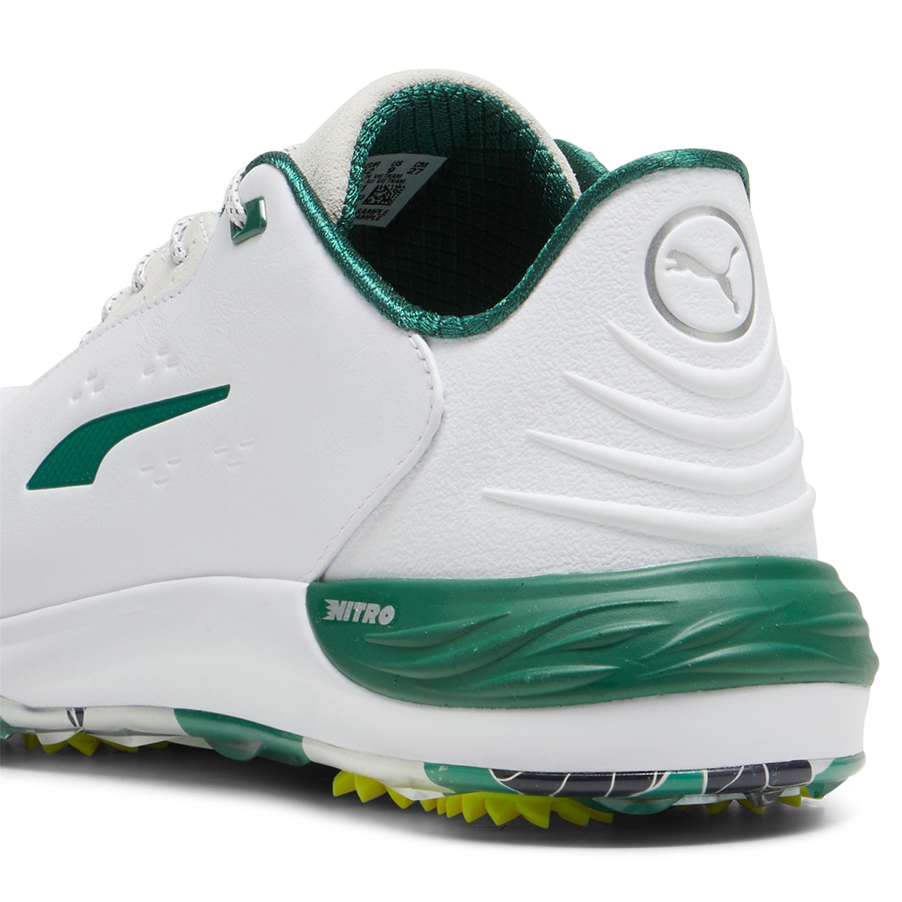 Phantomcat NITRO Garden Waterproof Golf Shoes White/Green - SS24