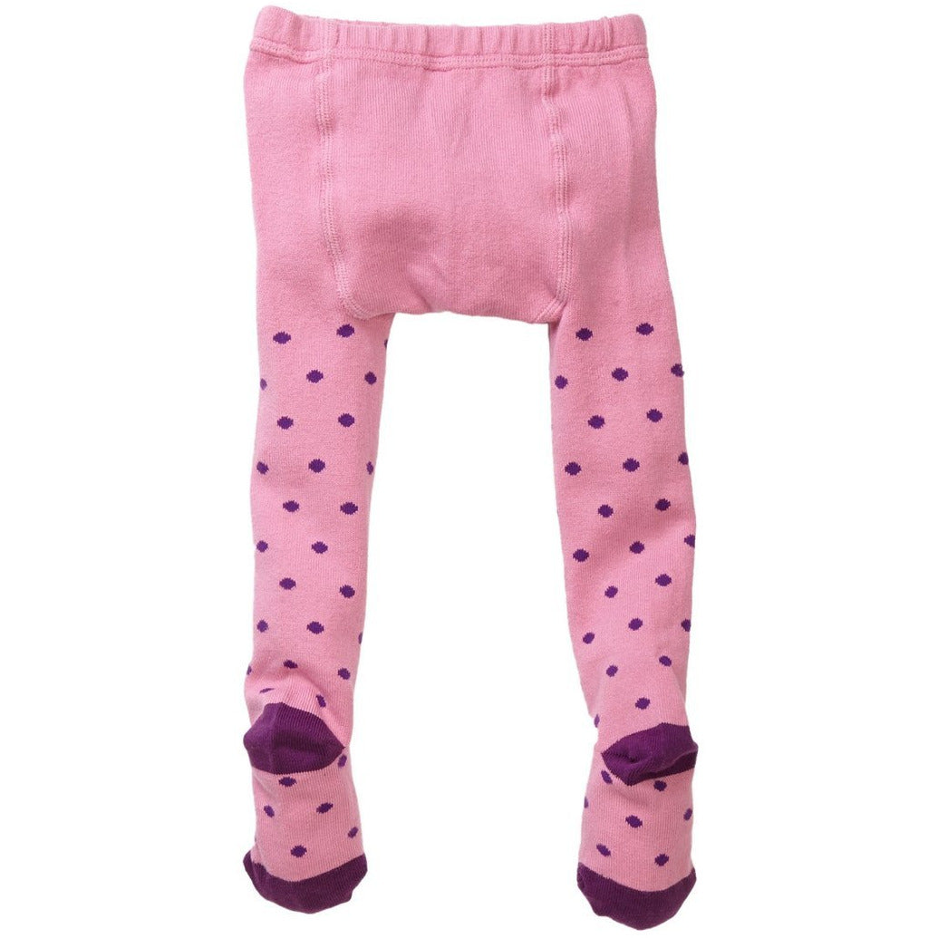 Pink/Purple Polka Dot Tights