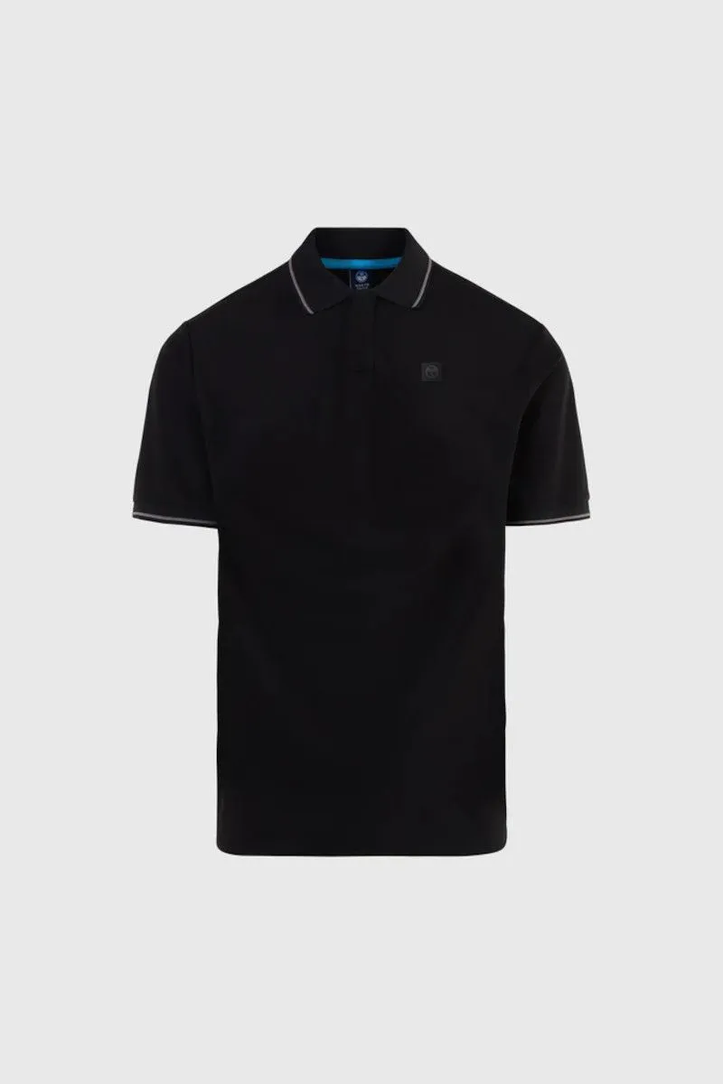 Polo Coolmax uomo Nero