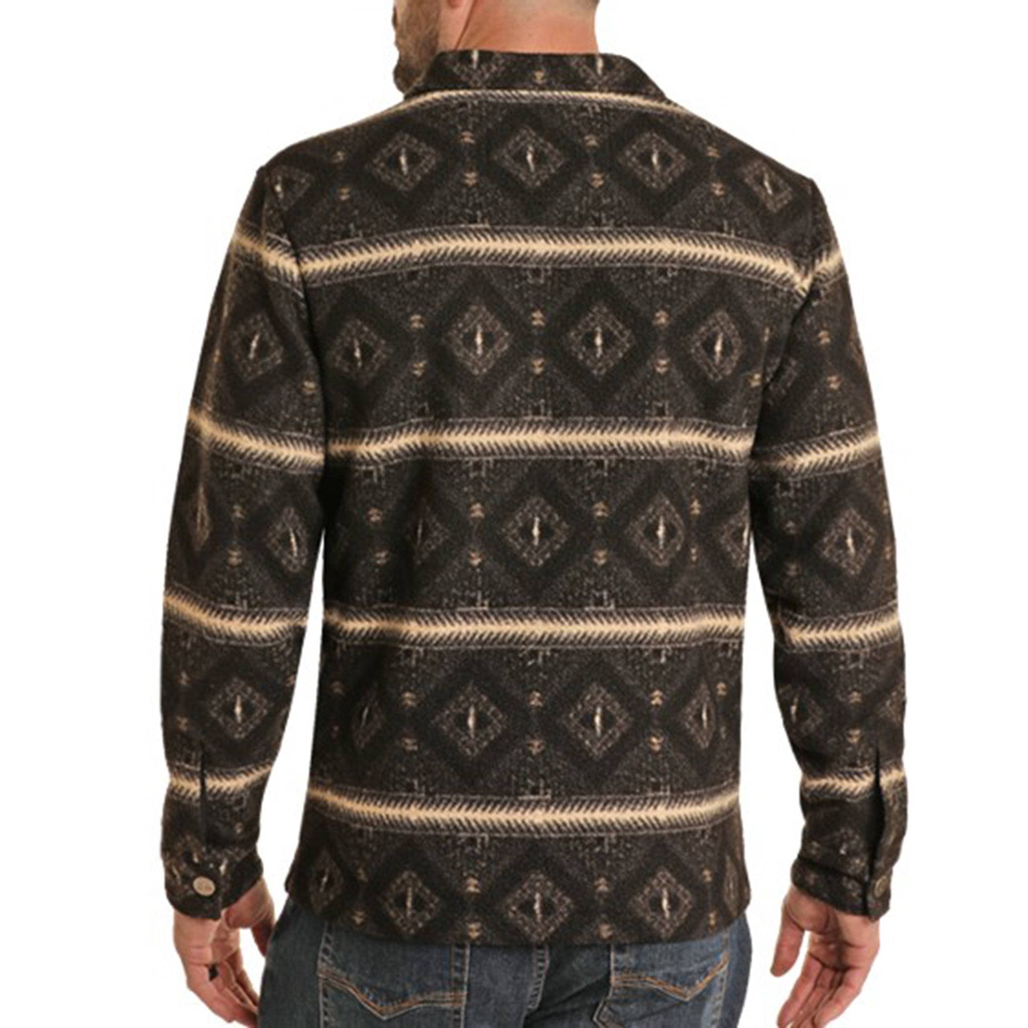 Powder River Men's Aztec Berber Jacket