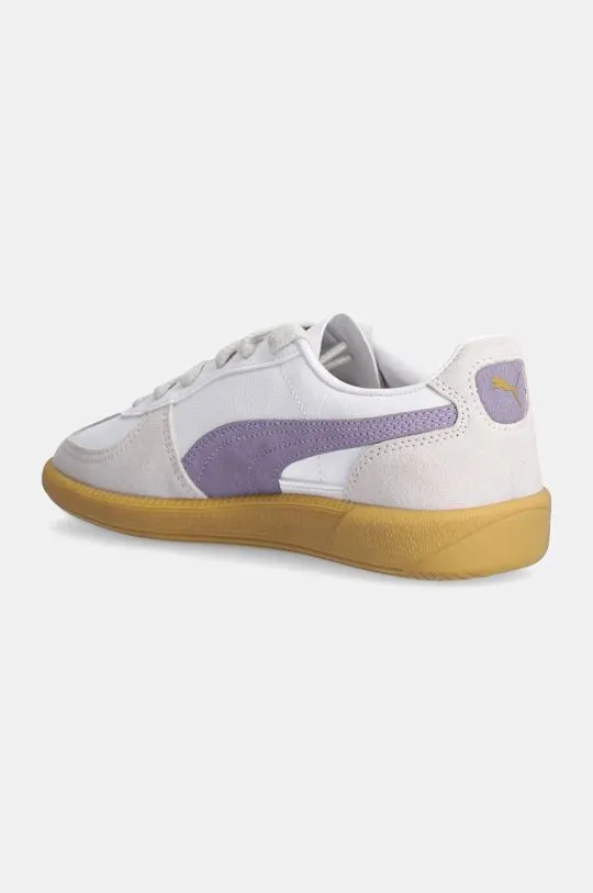 Puma leather sneakers Palermo violet color 396464