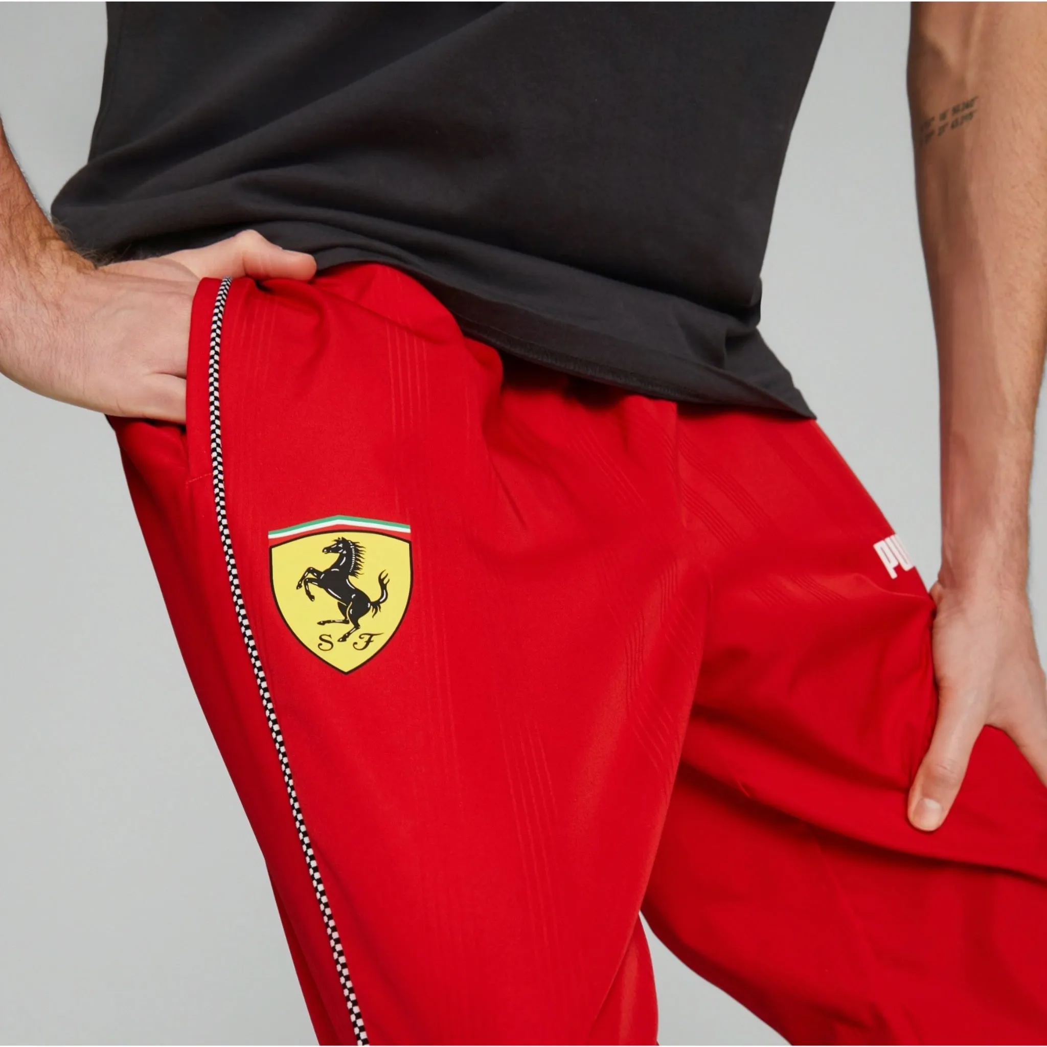 Puma Scuderia Ferrari SDS Men's Pants (ROSSO CORSA)