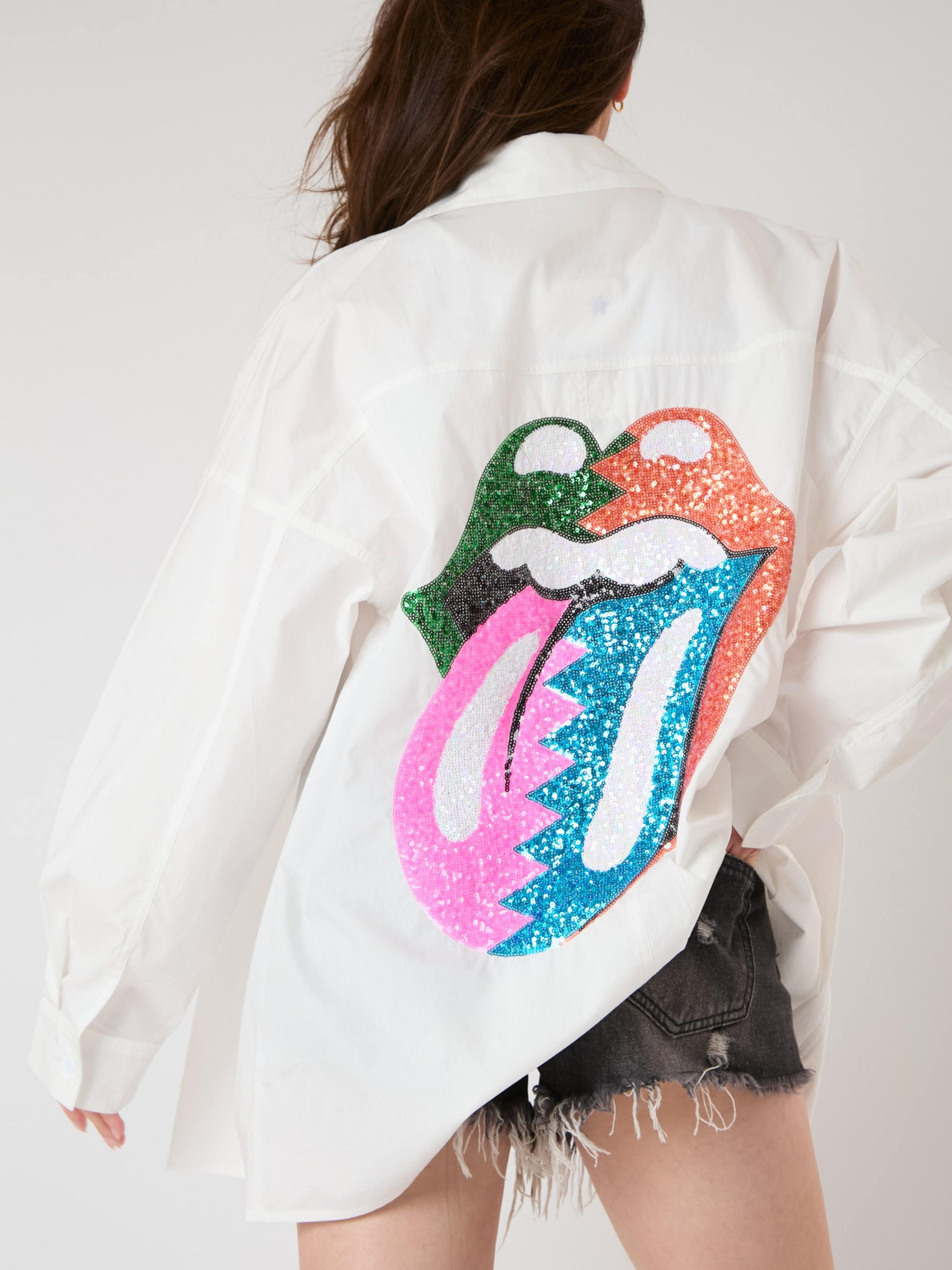 Rolling Stones Poplin Top