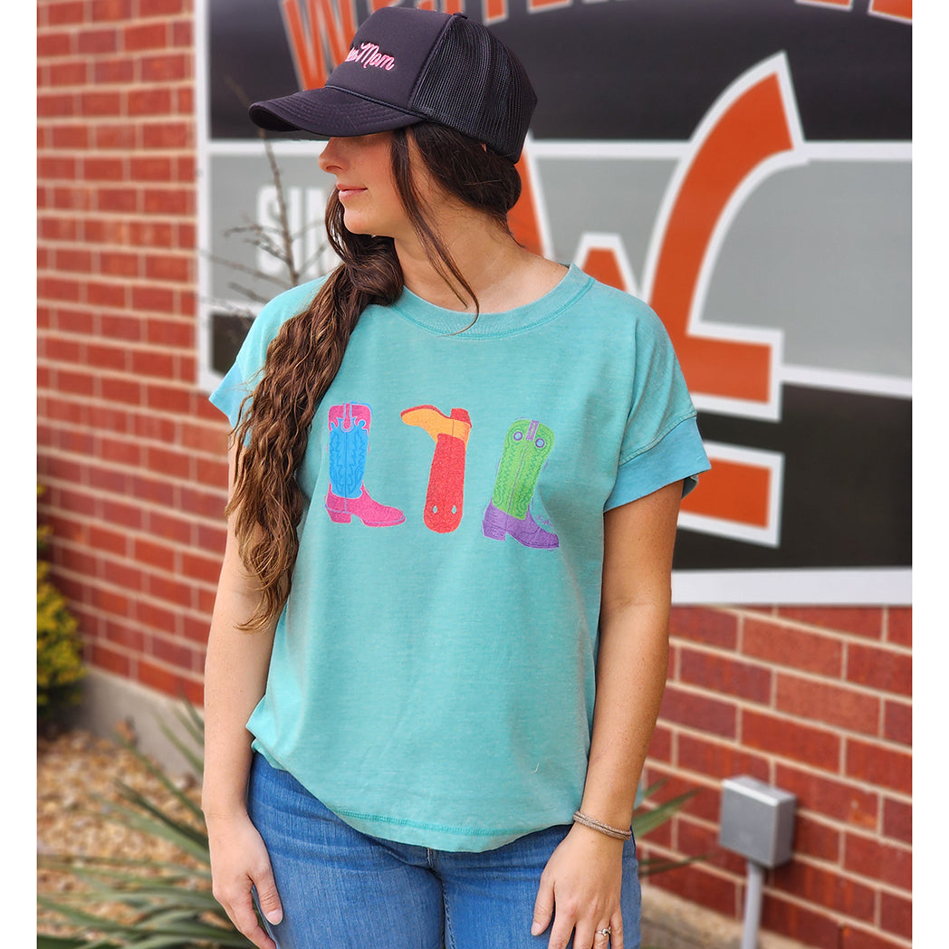 Saltwater Boots Tee