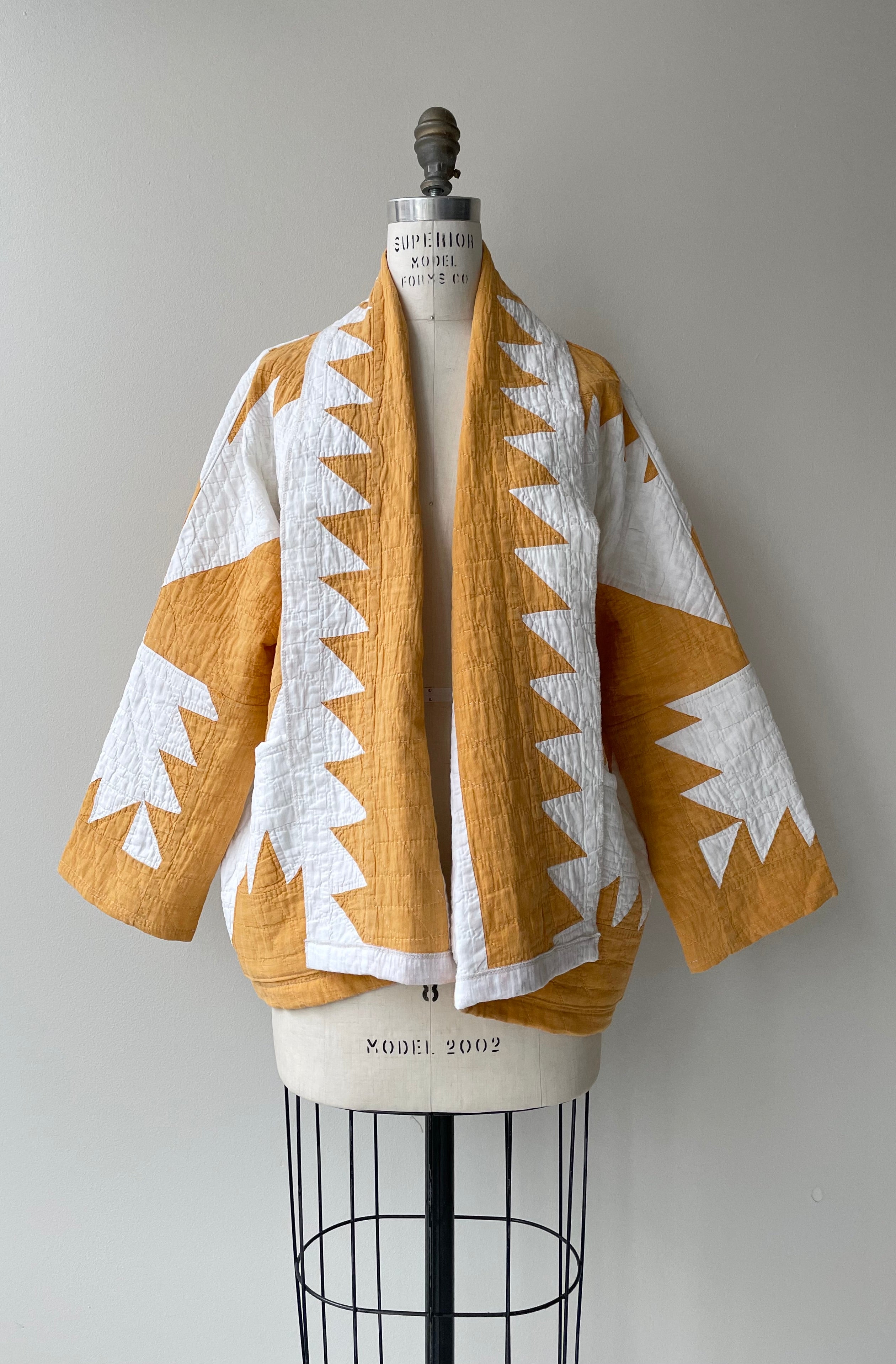 Sawtooth Handmade Quilt Coat