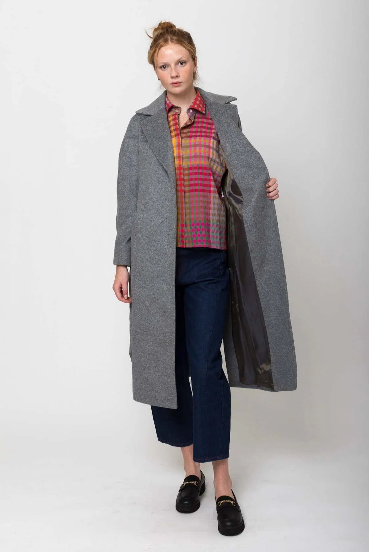 Siri Wool Coat - Grey